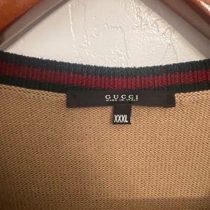 Gucci Mens V Neck sweater